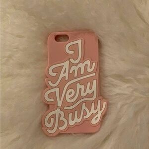 ban.do Blush Pink Phone Case iPhone 6 I am Very Busy